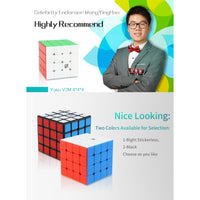 YJ YU 4x4 Magnetic Stickerless Speedcube-Cubuzzle