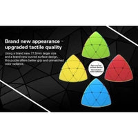 QIYI MASTERMORPHIX STICKERLESS NON-MAGNETIC SPEEDCUBE-Cubuzzle