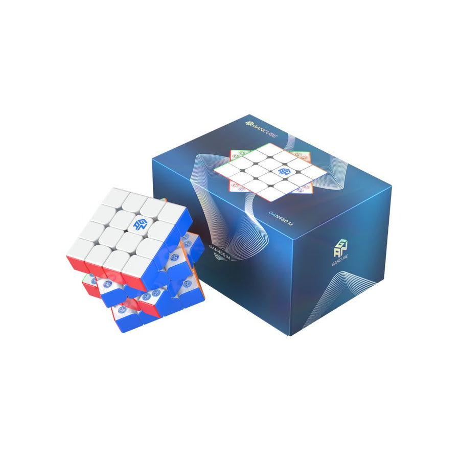 GAN 460 M V2 UV 4x4 Magnetic Stickerless Speedcube GAN