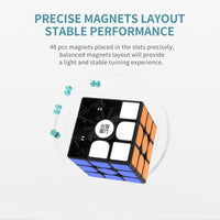 YJ ZhiLong Mini 3x3 Magnetic Stickerless Speedcube-Cubuzzle