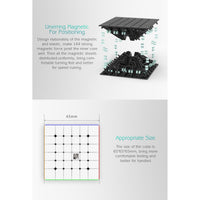 YJ YU 6x6 Magnetic Stickerless Speedcube-Cubuzzle