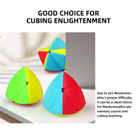 Qiyi 2x2 Mastermorphix Pyramorphix Cube-Cubuzzle