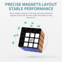 YJ Zhilong Mini 4x4 Magnetic Stickerless Speedcube-Cubuzzle