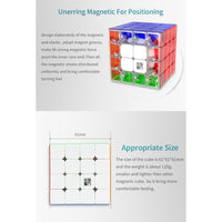 YJ YU 4x4 Magnetic Stickerless Speedcube-Cubuzzle