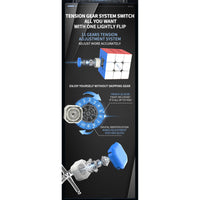 YJ MGC EVO II 3x3 Magnetic Stickerless Speedcube-Cubuzzle