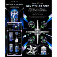 GAN356 ME UV — 10th Anniversary Edition Magnetic 3x3 Speed Cube GAN