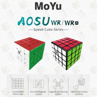 MoYu AoSu WR M 4x4 Magnetic Cube Stickerless - Cubuzzle