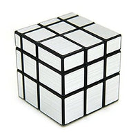 Qiyi Mirror 3x3 Silver Non-Magnetic Speedcube-Cubuzzle