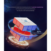 MoYu Super Weilong 20 Magnets Ball-Core Maglev UV Coated Lite Version 3x3 Speedcube-Cubuzzle