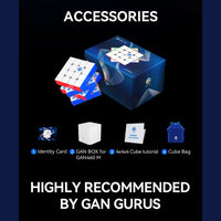 GAN 460 M V2 UV 4x4 Magnetic Stickerless Speedcube GAN