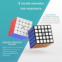 YJ Zhilong Mini 5x5 Magnetic Stickerless Speedcube-Cubuzzle
