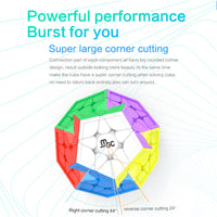 YJ MGC Megaminx Magnetic Stickerless Speedcube-Cubuzzle
