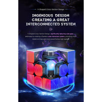 MoYu Super Weilong 20 Magnets Ball-Core Maglev UV Coated Lite Version 3x3 Speedcube-Cubuzzle