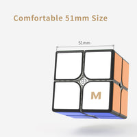 YJ MGC Elite 2x2 Magnetic Stickerless Speedcube-Cubuzzle