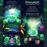 GAN 15 Maglev EmeraldoX Summer Limited Edition 3x3 Magnetic Speedcube - LATEST 2025! GAN