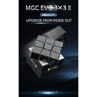 YJ MGC EVO II 3x3 Magnetic Stickerless Speedcube-Cubuzzle