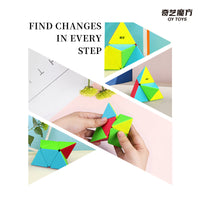 Qiyi 2x2 Pyraminx Pyramid Cube-Cubuzzle