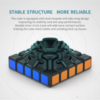 YJ Zhilong Mini 5x5 Magnetic Stickerless Speedcube-Cubuzzle