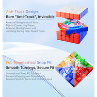 MoYu AoChuang V6 5x5 — Triple-Track Magnetic UV Flagship Speed Cube MoYu
