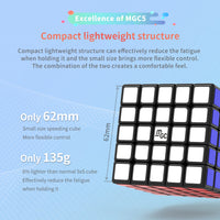 YJ MGC 5x5 Magnetic Stickerless Speedcube-Cubuzzle