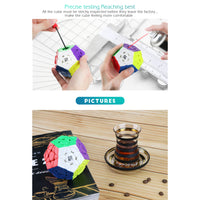 YJ YU Megaminx Magnetic Stickerless Speedcube-Cubuzzle