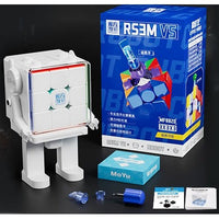 MoYu RS3M V5 3x3 Magnetic Cube Maglev with Robot Box Stickerless - Latest 2023 Release-Cubuzzle