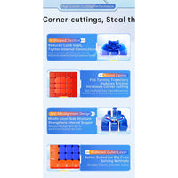 MoYu AoChuang V6 5x5 — Triple-Track Magnetic UV Flagship Speed Cube MoYu
