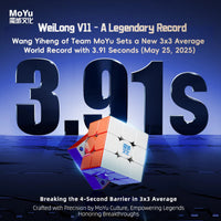 MoYu WeiLong V11 3x3 — 8-Magnet Ball-Core UV Magnetic Speed Cube MoYu