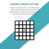 YJ Zhilong Mini 5x5 Magnetic Stickerless Speedcube-Cubuzzle