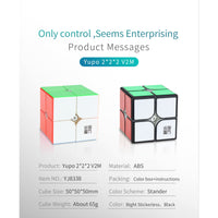 YJ YU 2x2 Magnetic Speedcube-Cubuzzle