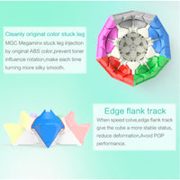 YJ MGC Megaminx Magnetic Stickerless Speedcube-Cubuzzle