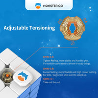 Monster Go by GAN 3x3 UT - Trainer Cube - Premium Box