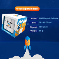 Monster Go M by GAN - Magnetic - Premium Box - 3x3 Trainer Cube - Cubuzzle