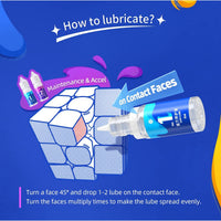 GAN Lube No.3 - Mastery 10 ml GAN Lube 3 for Speed Cubes, Silicone Based Lubricant for Control and Stability - Cubuzzle