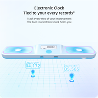 GAN Halo Smart Timer and Mat Set - Combo pack of Bluetooth Timer and Protective Mat for Speed Cube-Cubuzzle