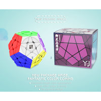 YJ YU Megaminx Magnetic Stickerless Speedcube-Cubuzzle