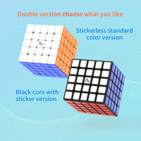 YJ MGC 5x5 Magnetic Stickerless Speedcube-Cubuzzle