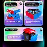 GAN V100 Maglev UV 3x3 — Magnetic UV-Coated Speed Cube GAN