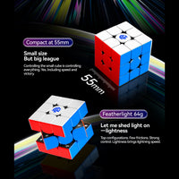 GAN V100 Maglev UV 3x3 — Magnetic UV-Coated Speed Cube GAN