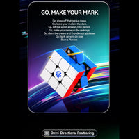 GAN V100 Maglev UV 3x3 — Magnetic UV-Coated Speed Cube GAN