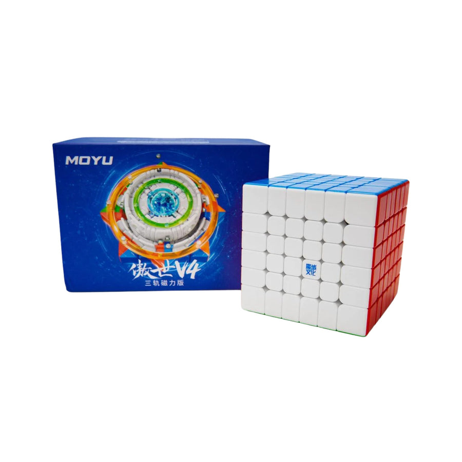 MoYu AoShi V4 6x6 Triple-Track M Magnetic Speedcube Stickerless Cube MoYu