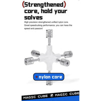YJ YuLong 3x3 V2 Magnetic Cube Standard Frosted Version YJ