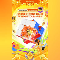 GAN i Carry 4 Frosted Year of the Horse Edition Magnetic Speed Cube Latest 2026! GAN