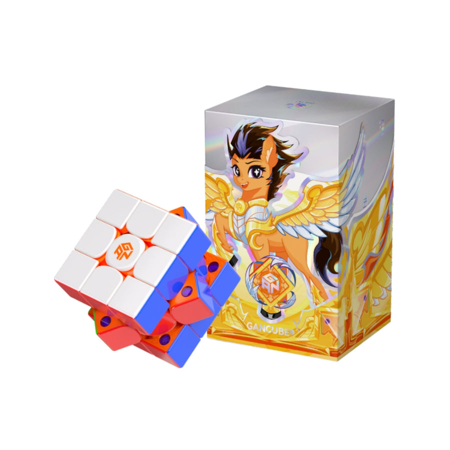 GAN V 100 Leap Frosted Year of the Horse Edition Magnetic Speed Cube Latest 2026! GAN