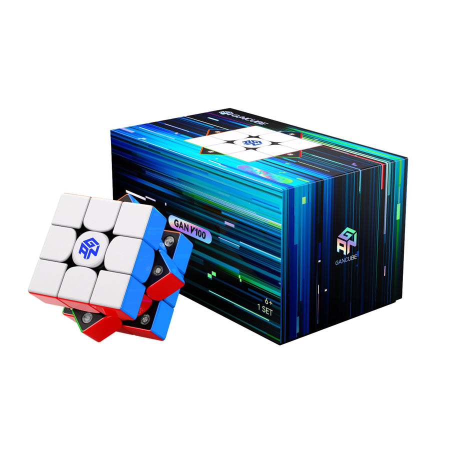 GAN V100 Maglev Frosted 3x3 Magnetic Speed Cube – GAN 2026 Mid-Flagship GAN