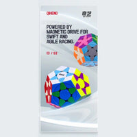 QIYI Qiheng M Megaminx Magnetic Stickerless SpeedCube Qiyi
