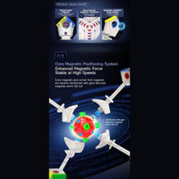 QiYi Magnetic 8x8 SpeedCube – Big-Cube Magnetic Stickerless Qiyi