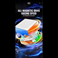 QiYi Magnetic 10x10 SpeedCube – Big-Cube Magnetic Stickerless Qiyi