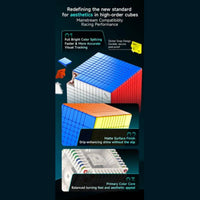 QiYi Magnetic 11x11 SpeedCube – Big-Cube Magnetic Stickerless Qiyi