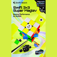 GAN Swift Block Super Maglev UV 3x3 Speedcube GAN